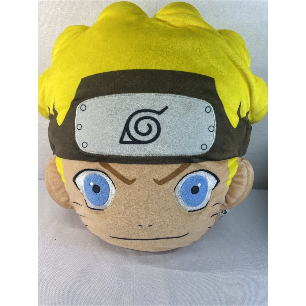NARUTO 15" X 12" Plush Stuffed Head‎ Pillow